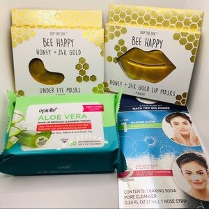 Eye mask lip mask 24K GOLD & HONEY!!